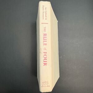 The Rule of Four - Book by Ian Caldwell